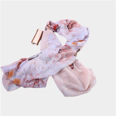 Bayan için Yumuşak Pamuklu Fular